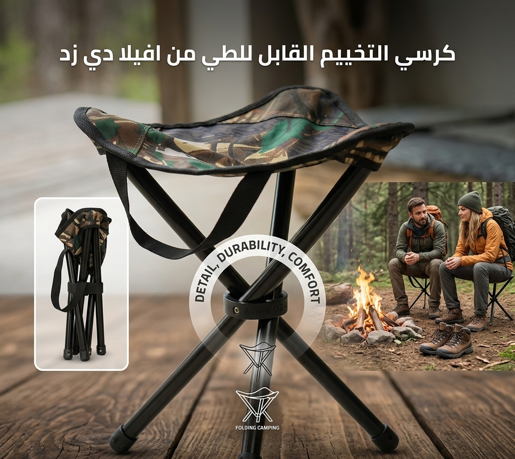 كرسي التخييم القابل للطي